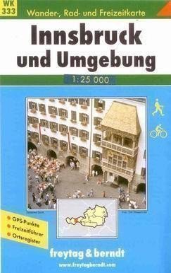 neuveden: WK 333 Innsbruck 1:25 000