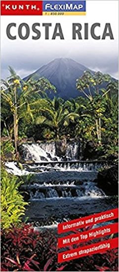 neuveden: Costa Rica/Fleximap 1:850T KUN neuveden: Costa Rica/Fleximap 1:850T KUN
