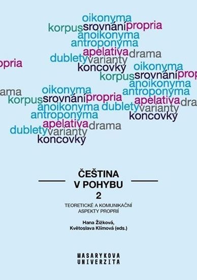 Žižková Hana, Klímová Květoslava: Čeština v pohybu 2 - Teoretické a komunikační aspekty proprií