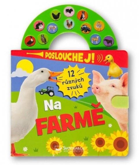 neuveden: Poslouchej! 12 různých zvuků Na farmě