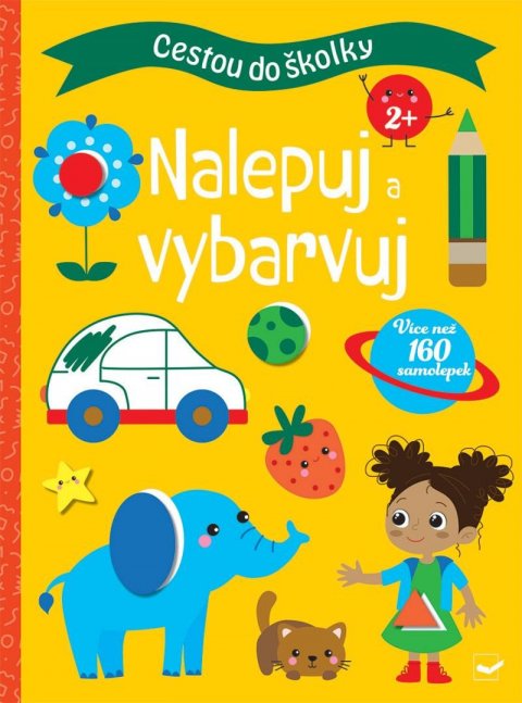 neuveden: Cestou do školky Nalepuj a vybarvuj 2+