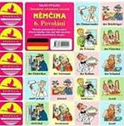 neuveden: Najdi dvojici - Němčina - 6. Povolání