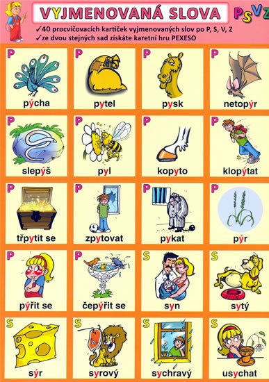 Kupka Petr a kolektiv: Vyjmenovaná slova - PSVZ Kupka Petr a kolektiv: Vyjmenovaná slova - PSVZ