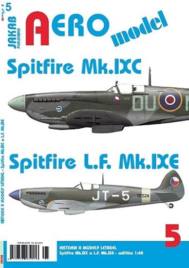 neuveden: AEROmodel 5 - Spitfire Mk.IXC a Spitfire L.F.Mk.IXE neuveden: AEROmodel 5 - Spitfire Mk.IXC a Spitfire L.F.Mk.IXE