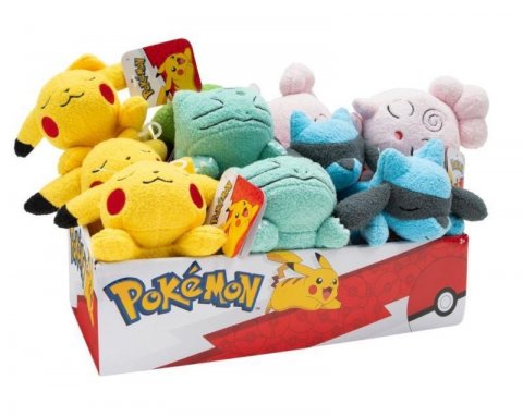 neuveden: Pokémon Spící plyšák 20 cm - mix motivů