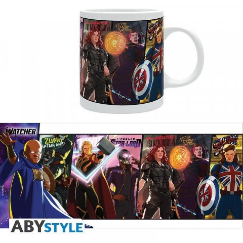 neuveden: Marvel What If Keramický hrnek - Hrdinové (objem 320 ml)