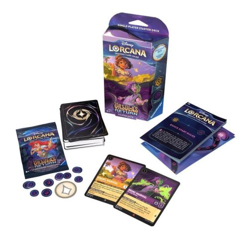 neuveden: Disney Lorcana: Ursula´s Return - Starter Deck Amber  Amethyst