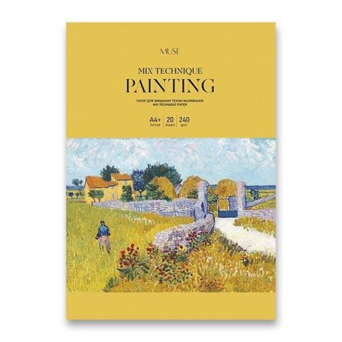 neuveden: Shkolyaryk kreslicí karton Mix Techniq. A4+,20l.,240g