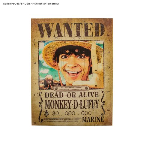 neuveden: One Piece Adventní kalendář 2025