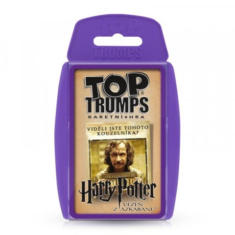 neuveden: TOP TRUMPS Harry Potter a vězeň z Azkabanu CZ - karetní hra