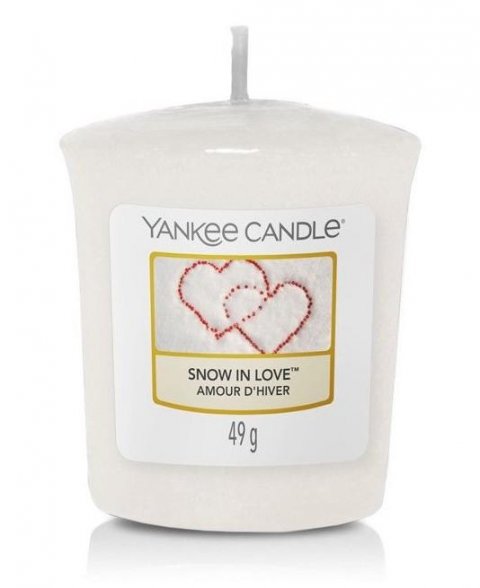 neuveden: YANKEE CANDLE Snow in Love svíčka 49g votivní