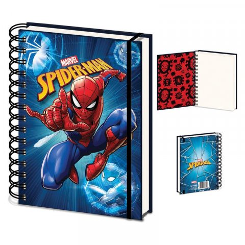 neuveden: Blok A5 kroužkový - Spider-Man