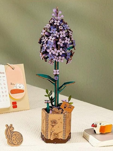 neuveden: NiXiM Dřevěné 3D puzzle/Šeřík