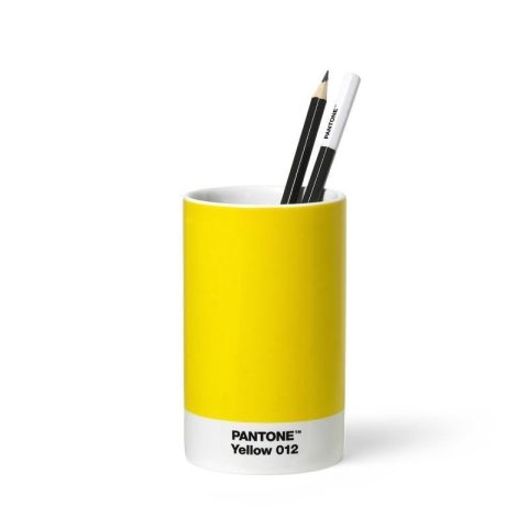 neuveden: Pantone Porcelánový stojánek na tužky - Yellow 012