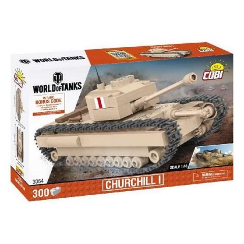 neuveden: Stavebnice COBI WOT Churchill I, 1:48, 300 kostek