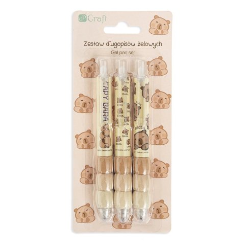 neuveden: Sada gelových per KAPYBARA