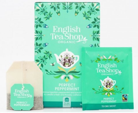 neuveden: English Tea Shop Čaj Máta, 20 sáčků