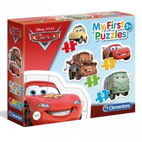 neuveden: Puzzle Disney Pixar: CARS 3+6+9+12 dílků