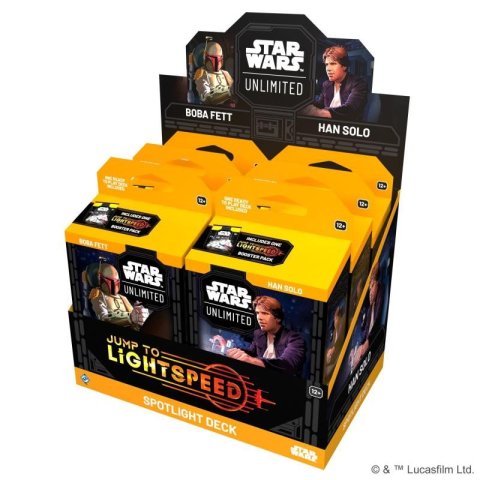neuveden: Star Wars: Unlimited Jump to Lightspeed - Spotlight Deck