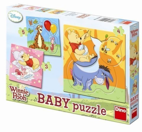 neuveden: Medvídek Pú - Baby puzzle
