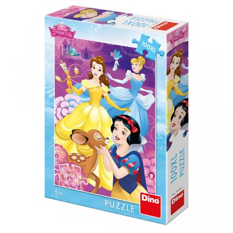 neuveden: Disney Princezny - Duhové princezny: puzzle 100XL dílků