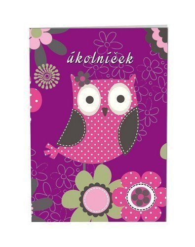 neuveden: Školní úkolníček A6 - Owl