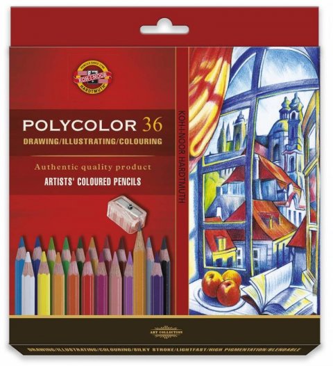 neuveden: Koh-i-noor umělecké pastelky POLYCOLOR 36 ks