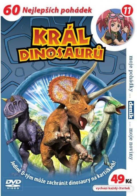 neuveden: Král dinosaurů 11 - DVD pošeta