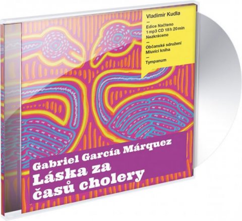 Márquez Gabriel García: Láska za časů cholery - 2CDmp3 (čte Vladimír Kudla)
