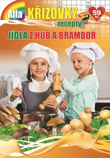 neuveden: Křížovky s recepty 3/2019 - Jídla z hub a brambor