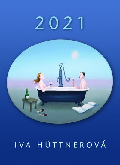 Hüttnerová Iva: Kalendář 2021 Iva Hüttnerová - nástěnný