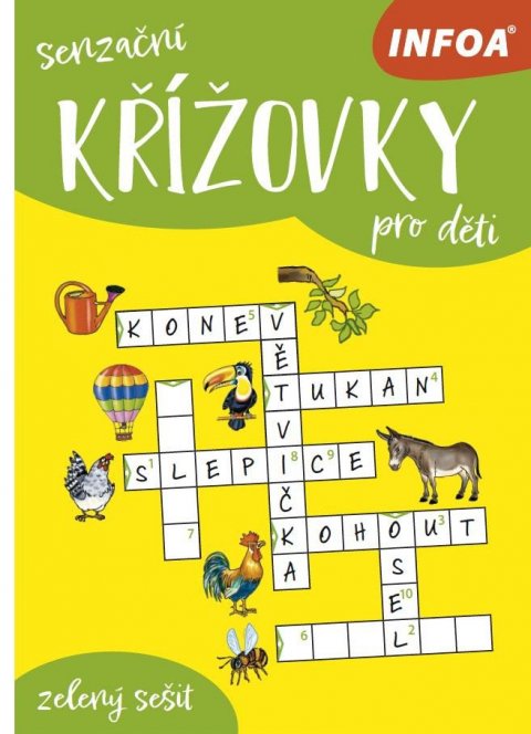 neuveden: Senzační křížovky pro děti - zelený sešit neuveden: Senzační křížovky pro děti - zelený sešit