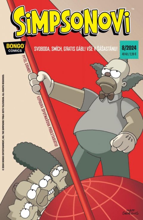 Štipl Zdeněk: Simpsonovi 8/2024 Štipl Zdeněk: Simpsonovi 8/2024