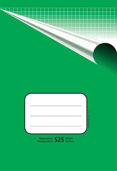 neuveden: Školní sešit BOBO 525 bezdřevý