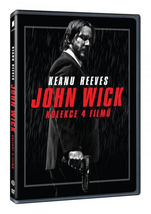 neuveden: John Wick kolekce 1-4. (4DVD)
