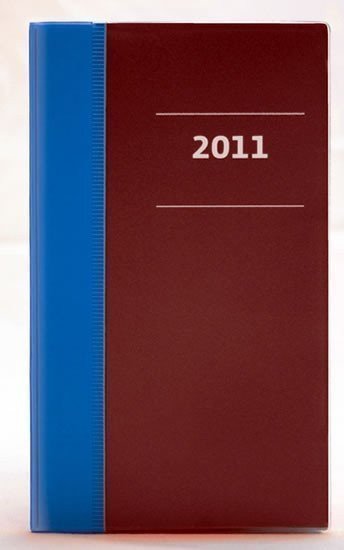 neuveden: Diář 2011 kapesní - Milano čtrnáctidenní - azure b