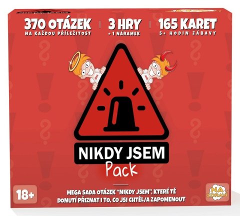 -: Nikdy Jsem PACK - Karetní párty set