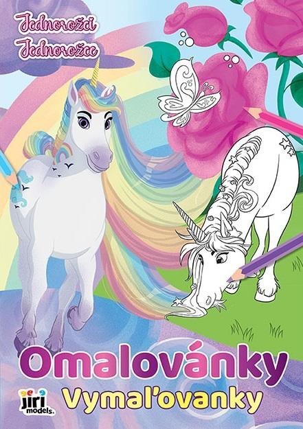 neuveden: Jednorožci - Omalovánky A4