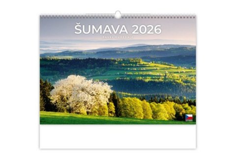 neuveden: Kalendář nástěnný 2026 - Šumava
