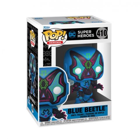 neuveden: Funko POP Heroes: Dia De Los DC - Blue Beetle