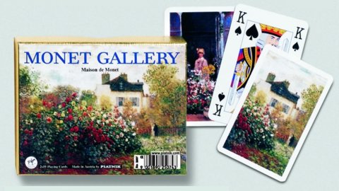 neuveden: Piatnik Kanasta - Monet, Maison de Monet