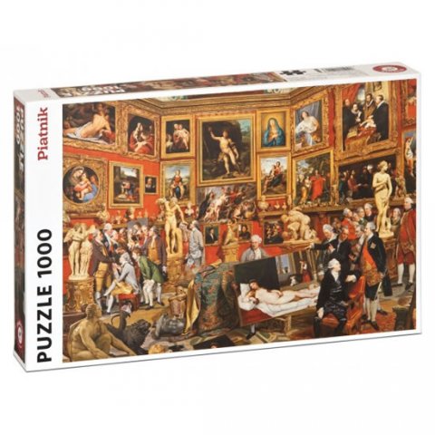 neuveden: Puzzle Zoffany - Tribuna of the Uffizi 1000 dílků