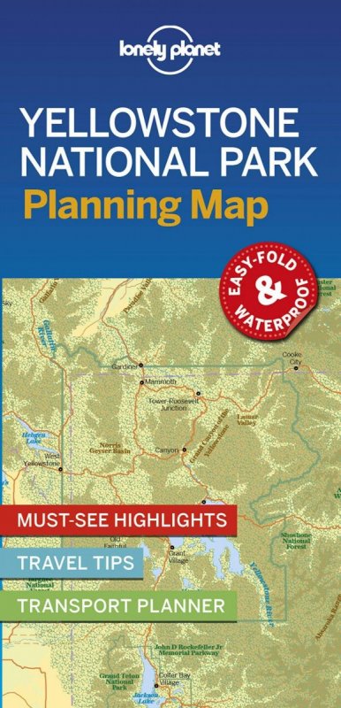 neuveden: WFLP Yellowstone NP Planning Map 1st edition