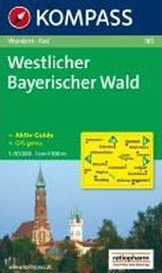neuveden: Westlicher Bayerischer Wald 185 / 1:50T NKOM