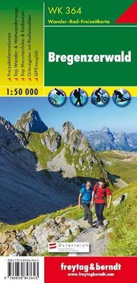 neuveden: WK 364 Bregenzerwald 1:50 000 / turistická mapa neuveden: WK 364 Bregenzerwald 1:50 000 / turistická mapa