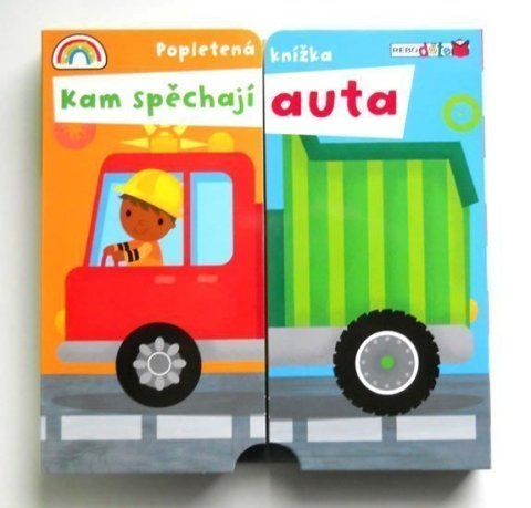 neuveden: Kam spěchají auta - popletená knížka