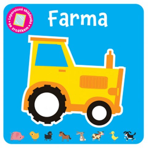 Barker Vicky: Farma - Leporelová skládanka se zrcátkem