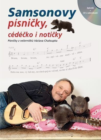 Lenk Jaroslav Samson: Samsonovy písničky, cédéčko i notičky - Zpěvník + CD s nahrávkami