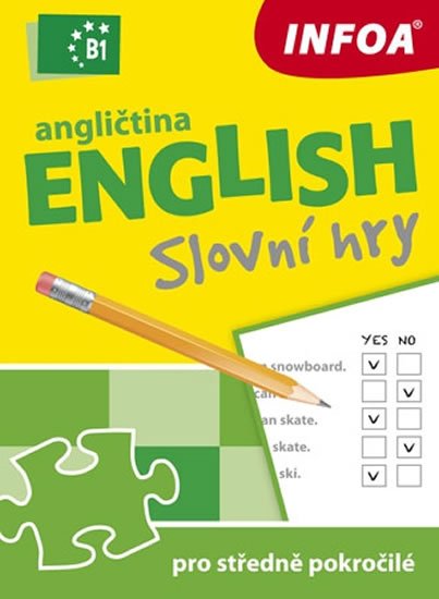 Dluha-Smith Gabrielle: Angličtina - Slovní hry B1 pro středně pokročilé