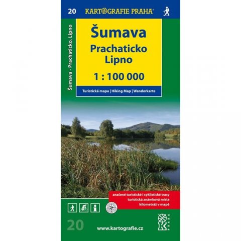 neuveden: 1:100T (20)-Šumava-Prachaticko (turistická mapa) neuveden: 1:100T (20)-Šumava-Prachaticko (turistická mapa)